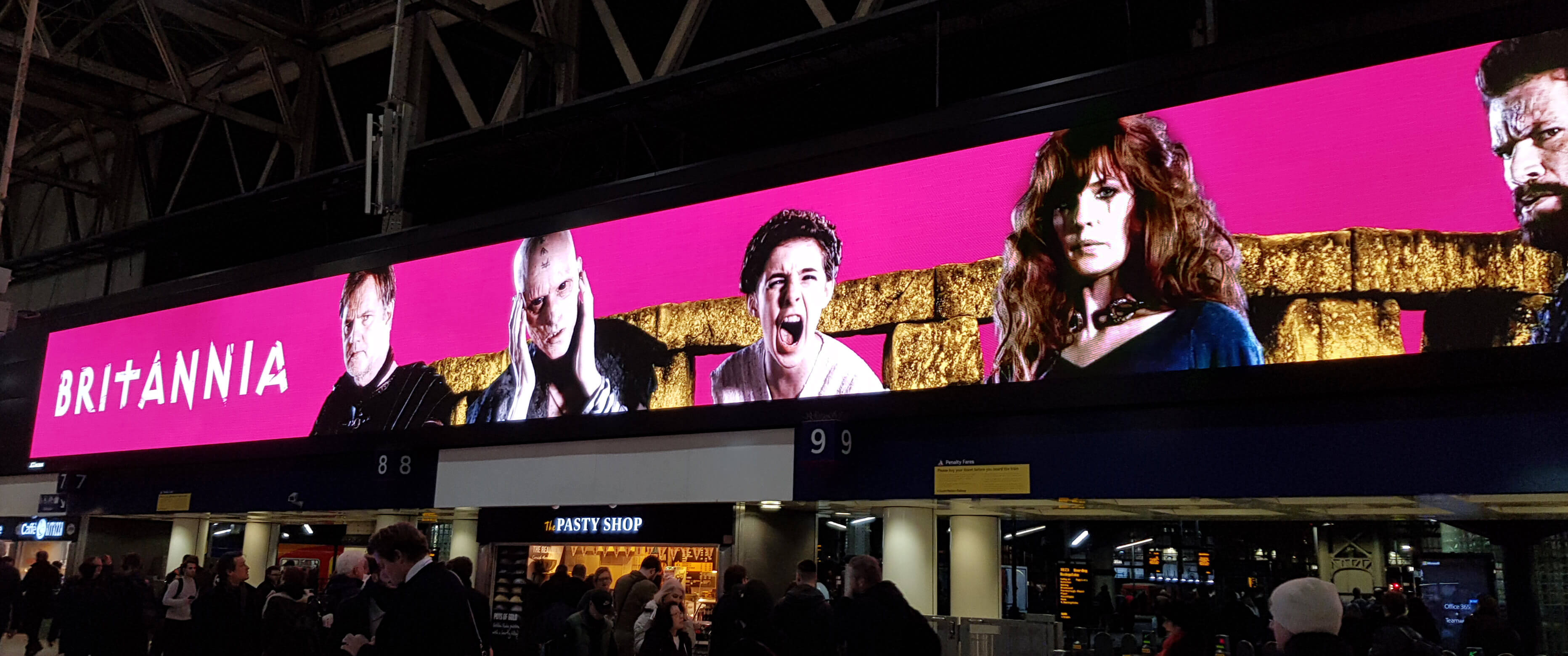 Waterloo Station takeover